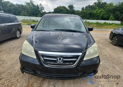 2007 Honda Odyssey Exl from USA, damaged, VIN 5FNRL38627B049169